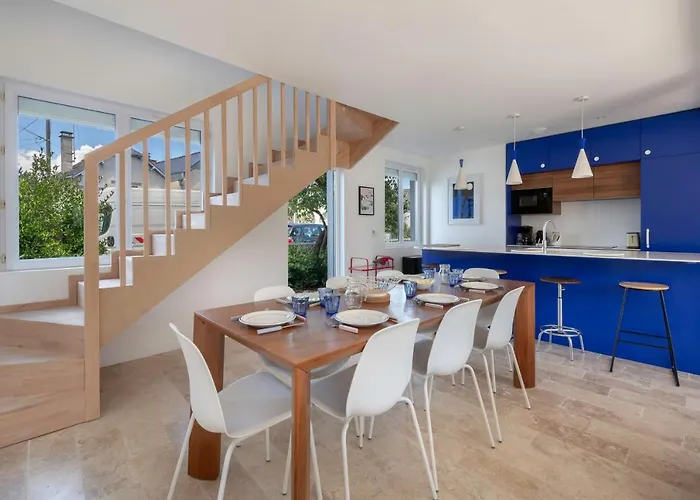 度假居 Maison Moderne Avec Jardin Pour 8 A La Baule