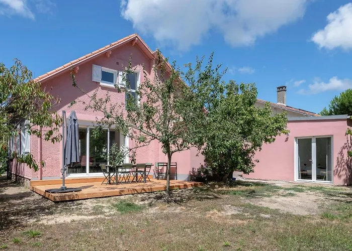 度假居 Maison Moderne Avec Jardin Pour 8 A *